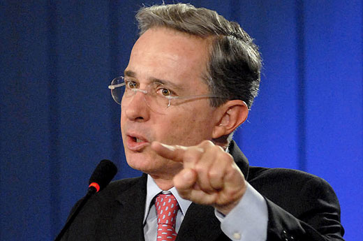 Colombia Alvaro Uribe