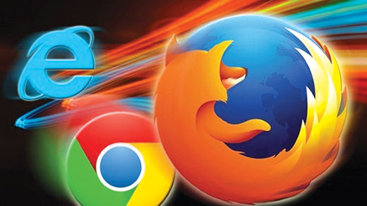 Chrome, Firefox