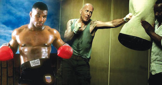 Mike Tyson, Bruce Willis