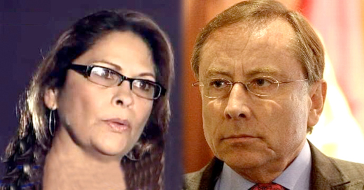 La ministra de la Mujer, Ana Jara y el embajador de Ecuador en Lima
