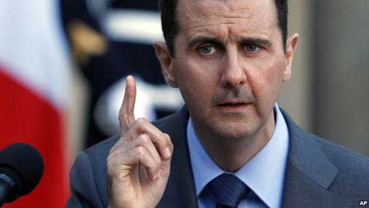 El presidente de Siria, Bashar al Assad