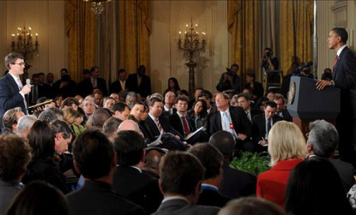 Obama prensa