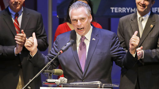 Terry McAuliffe Gov