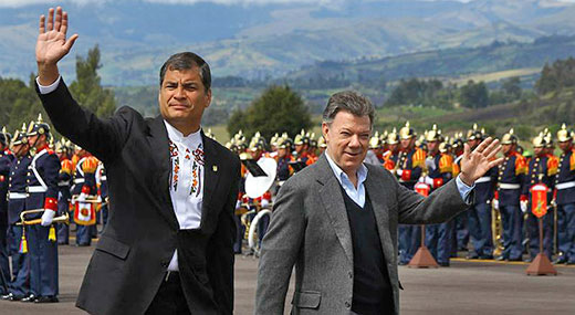 Ecuador Colombia