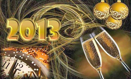 2013 tarjeta fin de ano