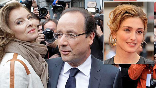 Presidente Francia Julie Gayet