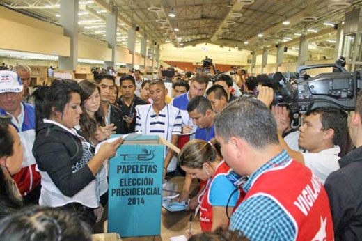 Salvador Conteo electoral