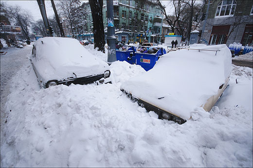 Washington con nieve