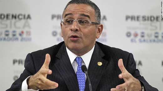 Salvador President Funes