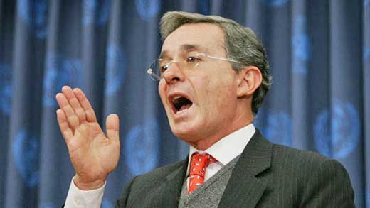 Colombia Alvaro Uribe