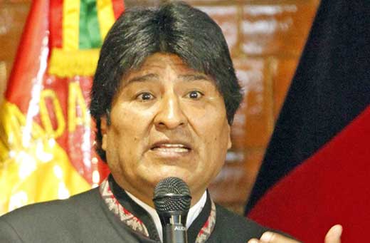 Bolivia Evo Morales