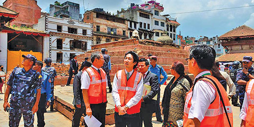 India, China