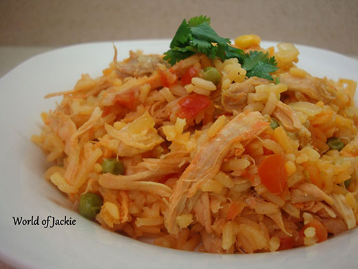 Arroz con pollo Colombiano