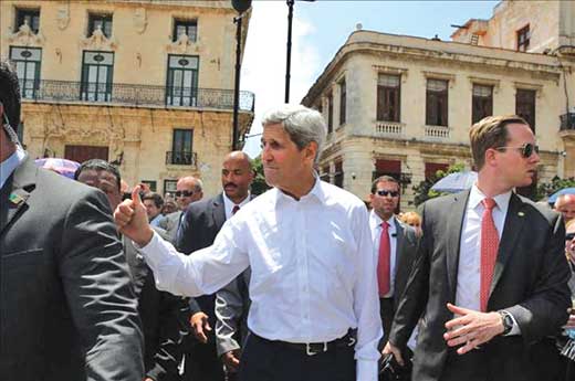 Kerry, Cuba