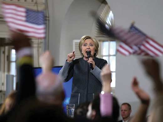 Hillary en Arlington
