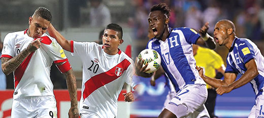 Honduras, Peru