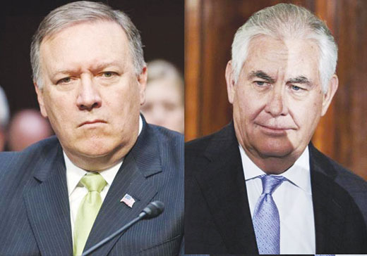 Tillerson, Pompeo