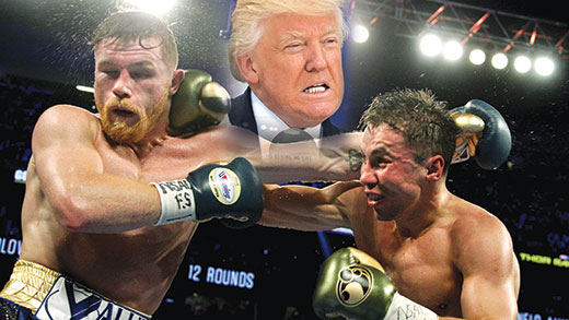 Canelo, Trump
