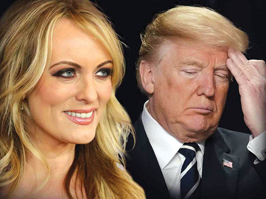 Stormy Daniels, Trump