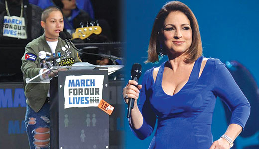 Emma Gonzalez, Gloria Estefan