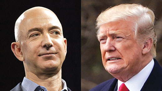 Bezos, Trump