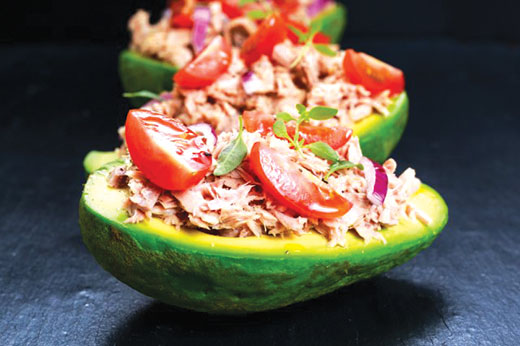 Ensalada de Atun en Aguacate